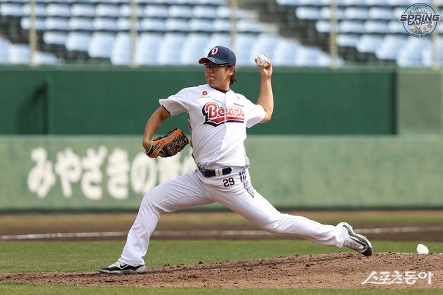이병헌. 사진제공ㅣ두산 베어스