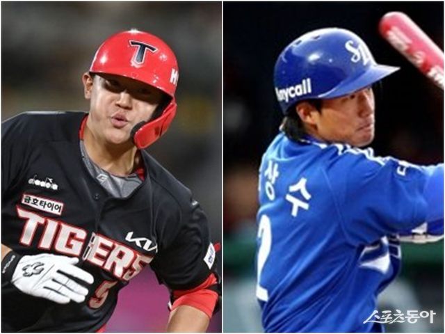 올해도 시범경기가 스타 등용문이 될지 궁금하다. KIA 김도영(왼쪽)과 삼성 시절의 KT 김상수. 스포츠동아DB