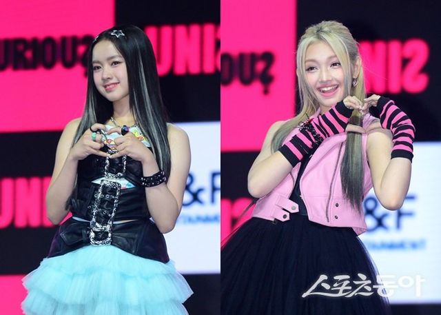 유니스 엘리시아와 젤리당카(왼쪽부터). 스포츠동아 DB