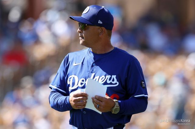 데이브 로버츠 LA 다저스 감독. 사진=게티이미지코리아