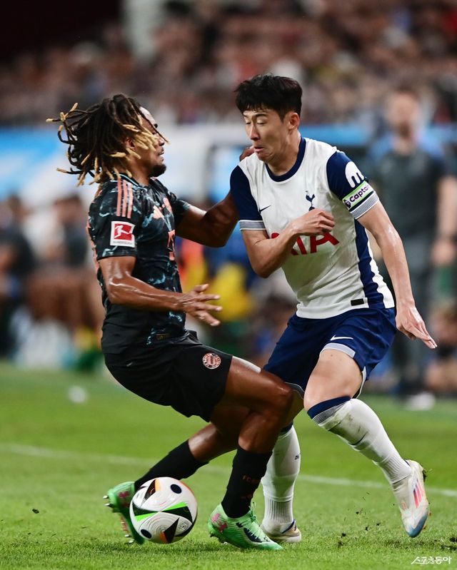 토트넘 손흥민이 지난해 여름 서울월드컵경기장에서 열린 프리시즌 친선전에서 바이에른 뮌헨을 상대했다. 토트넘은 올 여름에도 홍콩 등 아시아를 찾을 예정이다. 스포츠동아DB