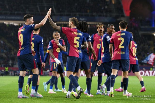 FC 바르셀로나. 사진=게티이미지코리아