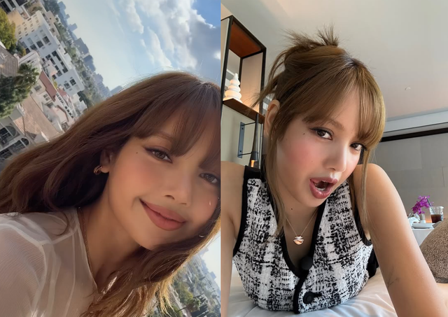 블랙핑크 리사 SNS 캡처