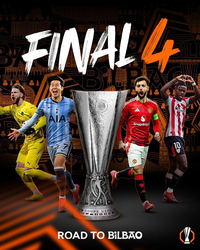 유로파리그 4강. 사진=유로파리그 공식 SNS