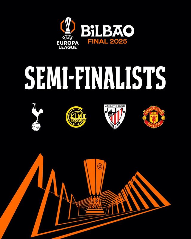 유로파리그 4강. 사진=유로파리그 공식 SNS