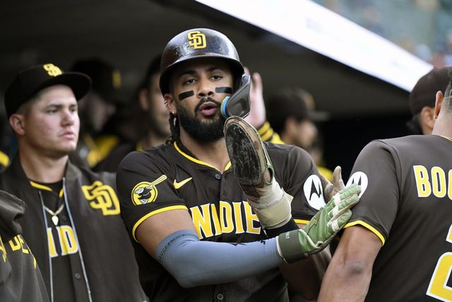 NL 이주의 선수로 뽑힌 페르난도 타티스 주니어. AP뉴시스