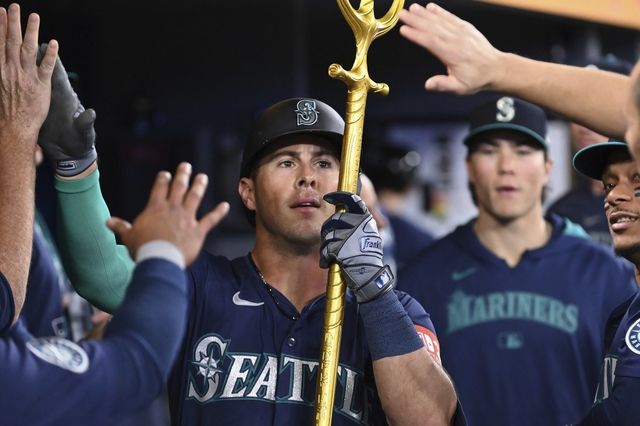 AL 이주의 선수에 선정된 딜런 무어. AP뉴시스