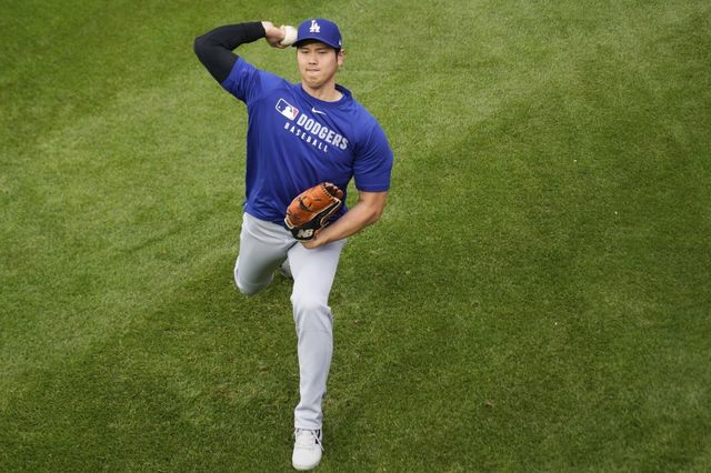 오타니 쇼헤이가 투・타 겸업을 재개하기 위한 시동을 걸었다. 시카고(미 일리노이주)ㅣAP뉴시스