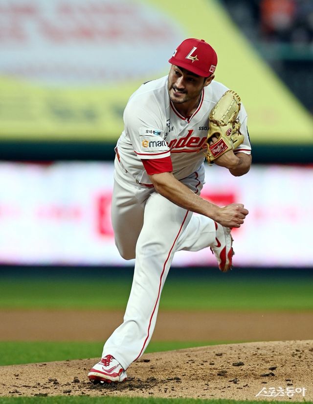 SSG 미치 화이트. 스포츠동아DB