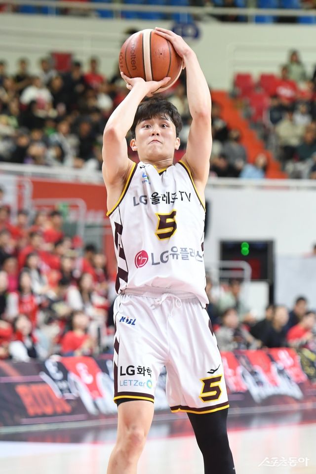 LG 양준석. 사진제공｜KBL