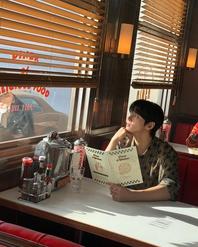 차은우 소셜 캡처