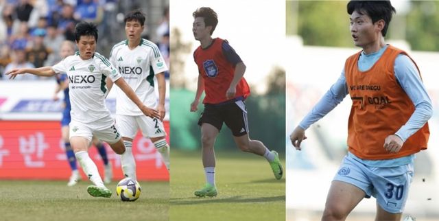 올 시즌도 K리그1에선 U-22 자원의 활약이 팀 성적과 비례하다. 팀 전술까지 영향을 끼치는 주전급 U-22의 확보는 각 팀의 과제다. 비시즌 전북 최우진, 울산 윤재석, 대구 한종무(왼쪽부터) 등이 후한 조건으로 유니폼을 갈아입은 것도 이같은 리그 추세와 무관하지 않다. 사진제공｜한국프로축구연맹
