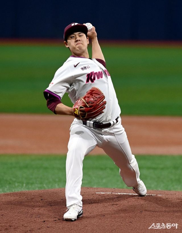 키움 정현우. 스포츠동아 DB