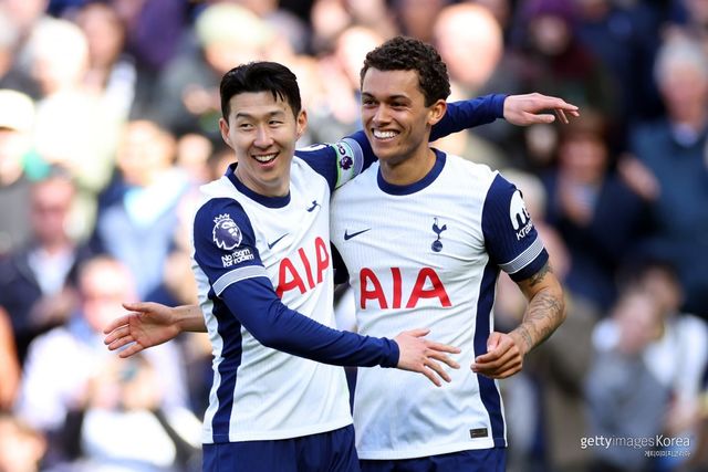 손흥민-브레넌 존슨. 사진=게티이미지코리아