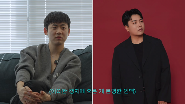 영상 속 가상의 톱스타 김민수는 실제 연예인의 실명을 거론하는 ‘인맥 자랑’으로 제 지위를 과시하기도 한다. 사진 출처 | 피식대학