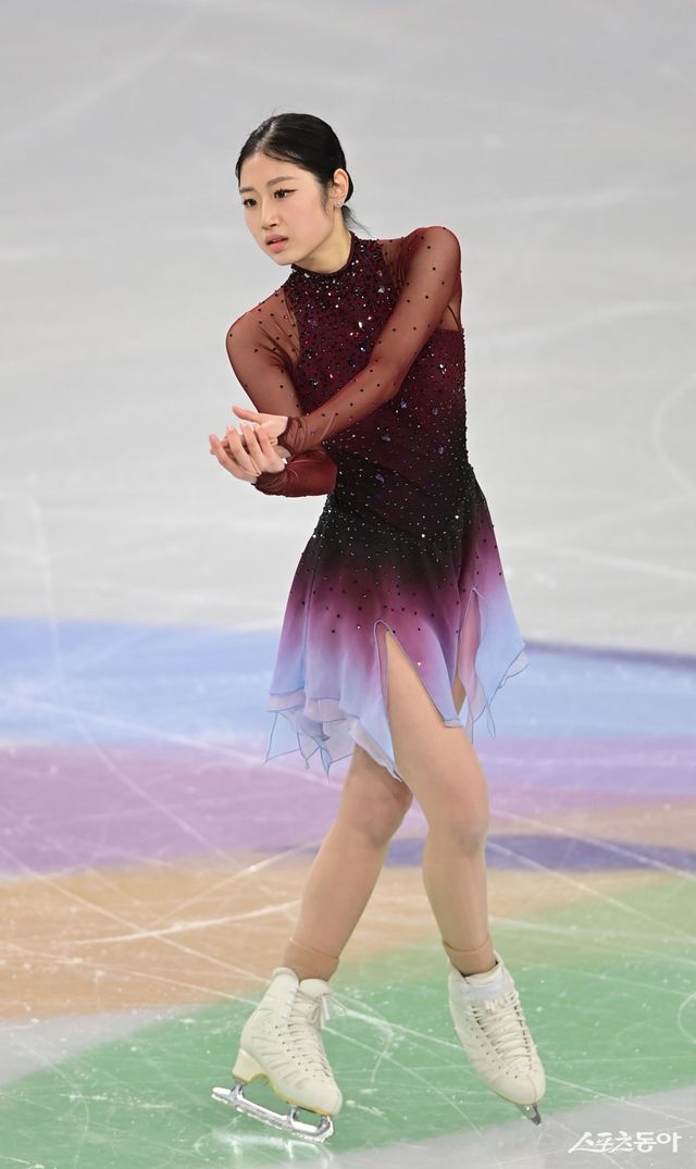 피겨스케이팅 이해인의 징계가 취소됐다. 스포츠동아 DB