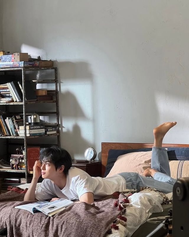 차은우 소셜 캡처