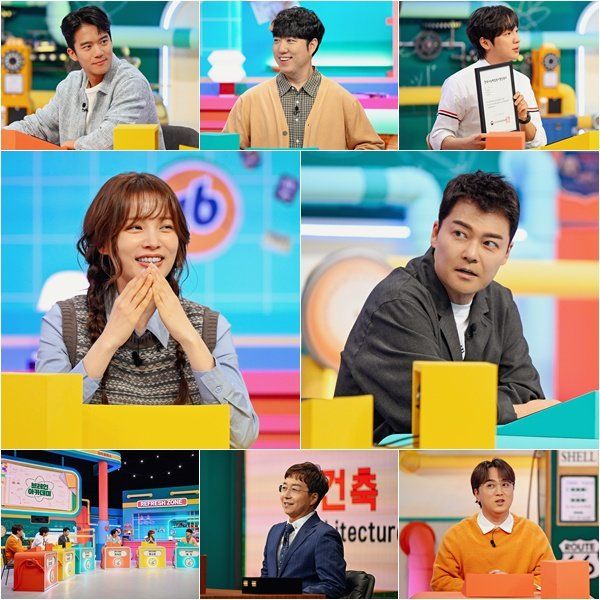 채널A에서 새롭게 선보이는 퀴즈쇼 ‘브레인 아카데미’가 ‘브레인&nbsp;6인방’(전현무, 하석진, 이상엽, 윤소희, 황제성, 궤도) 현장 스틸을 공개하며 기대감을 고조시켰다. 사진제공 | 채널A