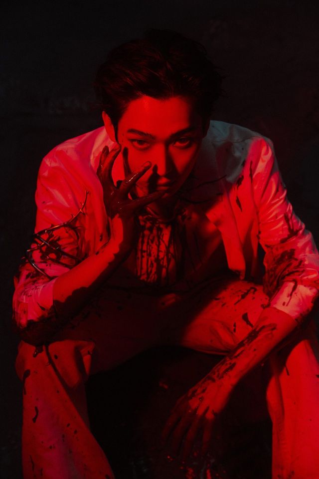 엔하이픈의 새&nbsp;앨범&nbsp;‘DESIRE UNLEASH’ 마인드&nbsp;버전 콘셉트 사진 속 선우. 사진제공 | 빌리프랩