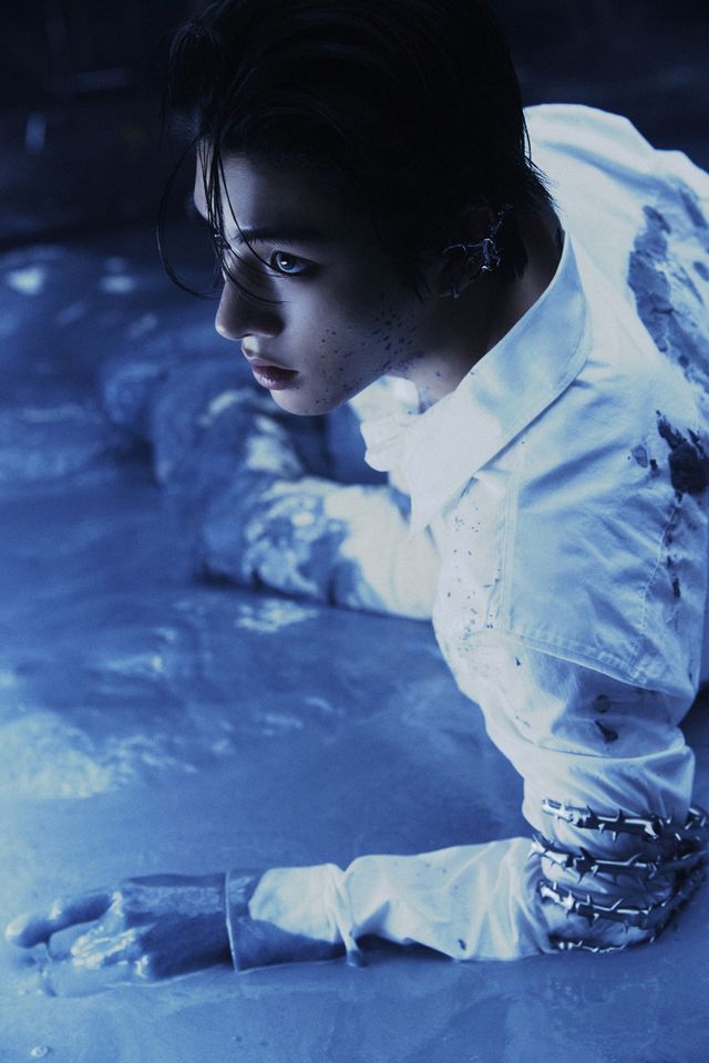 엔하이픈의 새 앨범 ‘DESIRE UNLEASH’ 마인드&nbsp;버전 콘셉트 사진 속 제이크. 사진제공 | 빌리프랩