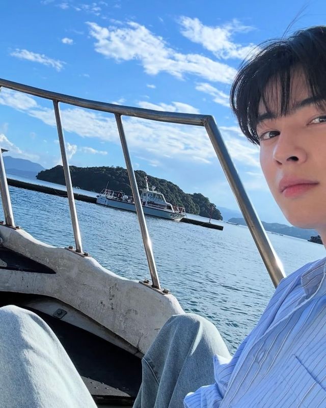 차은우 소셜 캡처