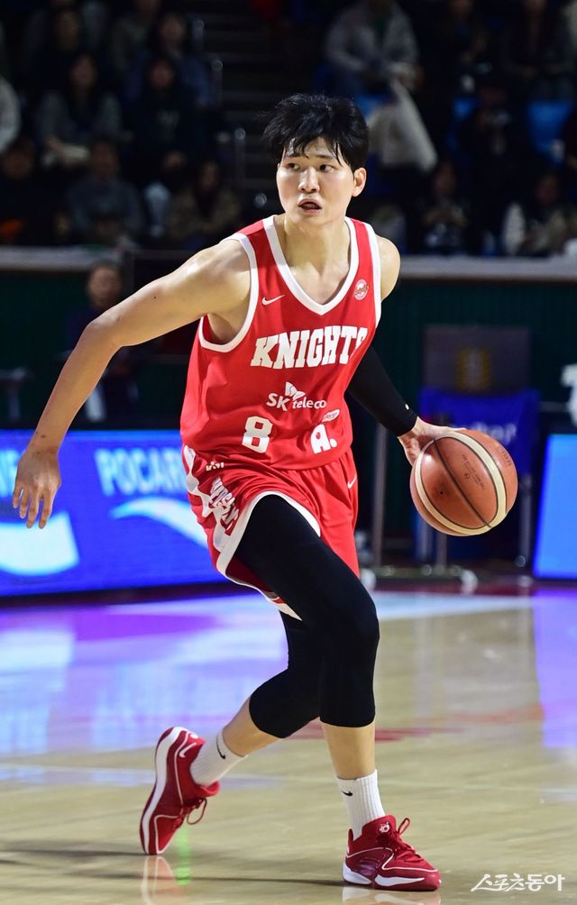 2024~2025시즌 정규리그 국내선수 MVP를 차지하고 FA 자격을 얻은 안영준. 스포츠동아 DB