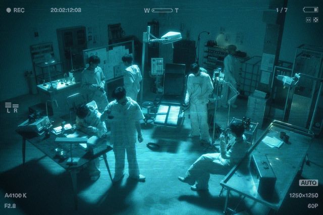 엔하이픈이 미니 6집 마지막 콘셉트를 공개했다. 이번 ‘ENGENE’ 버전 콘셉트에선 멤버들이 게임 속 뱀파이어 실험체로 파격 변신해 화제를 모은다. 사진제공 | 빌리프랩