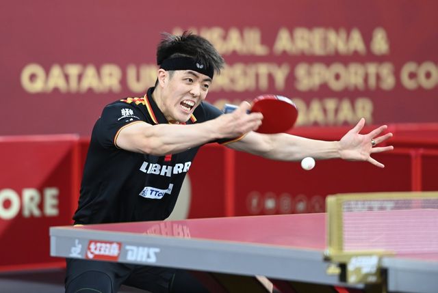 2025세계탁구선수권대회에서도 중국계 선수들의 숫자와 기량은 모두 인상적이었다. 독일의 추당(사진)을 비롯해 일본의 하리모토 도모카즈-미와 남매 등 톱랭커들이 적지 않다. 사진제공│대한탁구협회