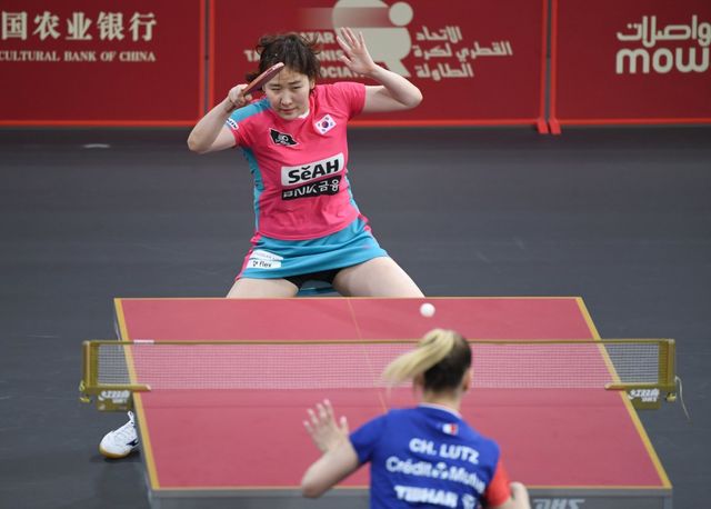 2025세계탁구선수권대회에서도 중국계 선수들의 숫자와 기량은 모두 인상적이었다.&nbsp;이들 중 주요 국제대회 출전을 위해 귀화를 선택한 케이스가 적지 않다. 우리나라에도 이은혜(뒤)가 중국에서 귀화한 바 있다. 사진제공│대한탁구협회