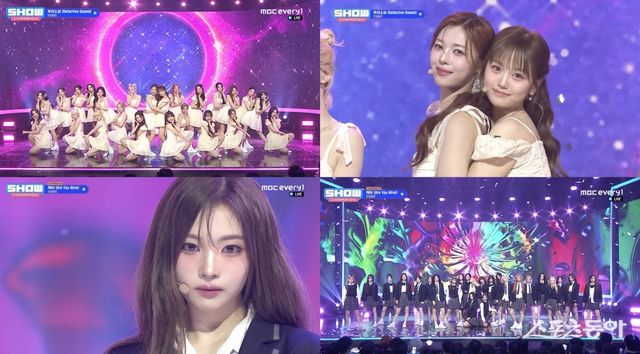 트리플에스가 완전체 새 앨범 ‘ASSEMBLE25’의 타이틀곡 ‘깨어’로 음악방송 1위를 차지하며, 음악성과 팬덤 저력을 동시에 입증했다. 사진 제공 | MBC M ‘쇼! 챔피언’