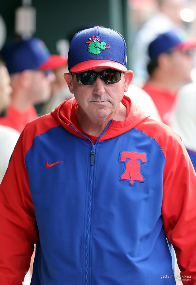롭 톰슨 필라델피아 필리스 감독. 사진=게티이미지코리아
