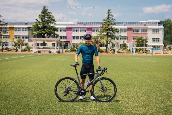 사이클 선수 장준우.