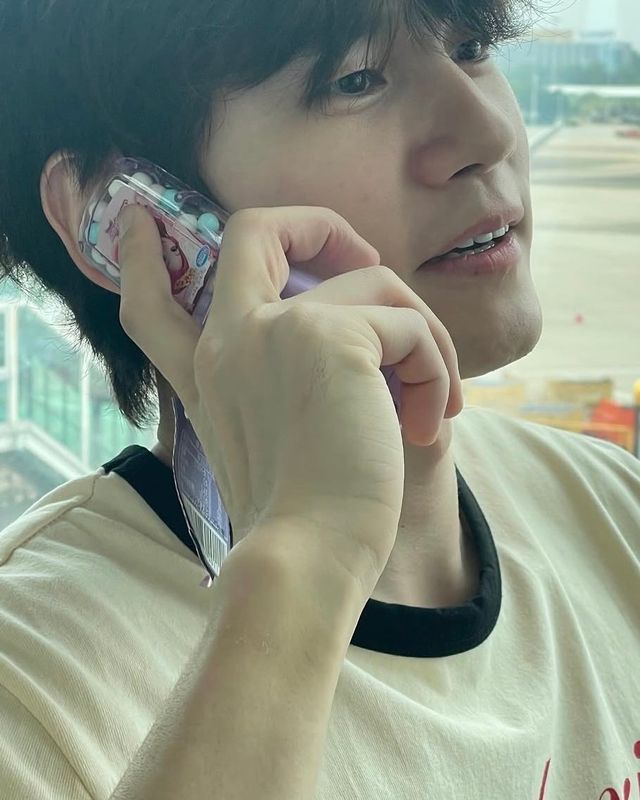 옹성우 소셜 캡처