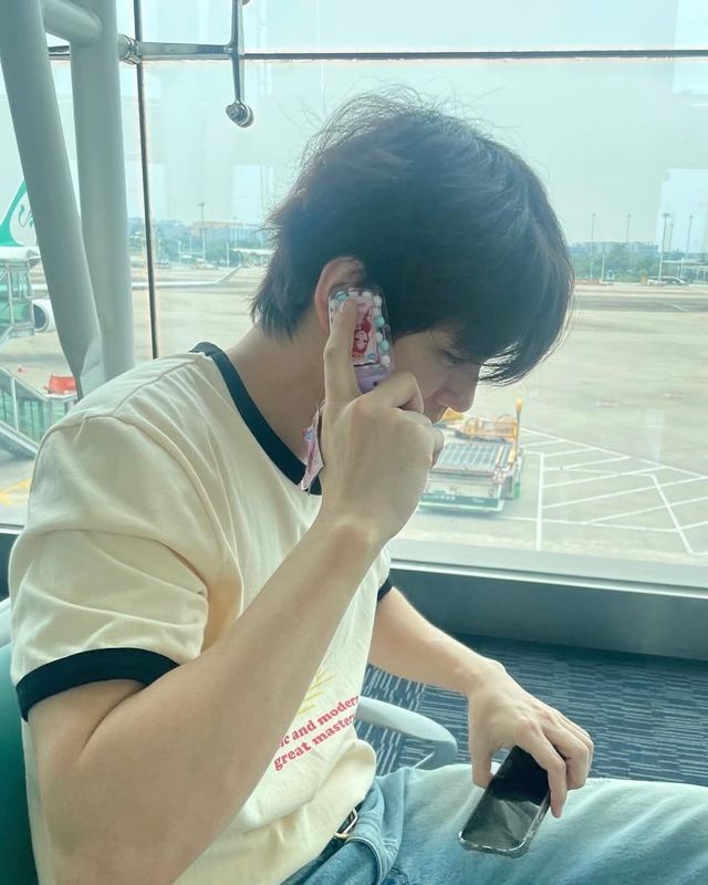 옹성우 소셜 캡처