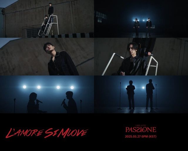 싱글&nbsp;‘PASSIONE’&nbsp;스페셜 비디오 티저. 사진제공ㅣEMK엔터테인먼트