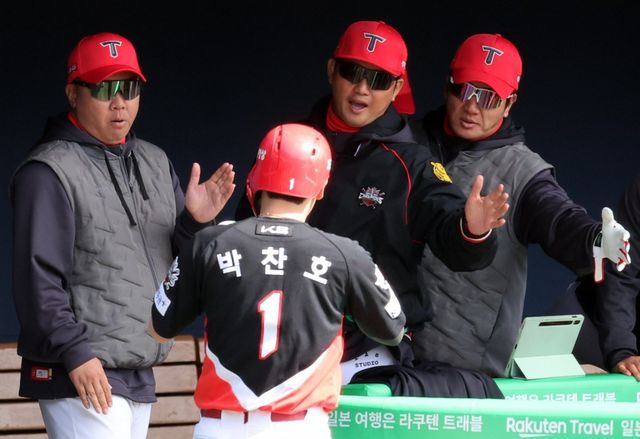 KIA 박찬호. 뉴시스