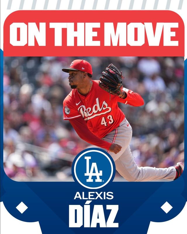 알렉시스 디아즈. 사진=메이저리그 공식 SNS