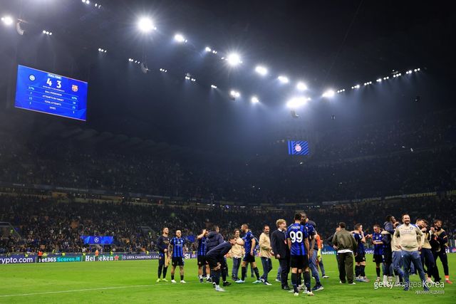 인테르 챔피언스리그 결승 진출. 사진=게티이미지코리아