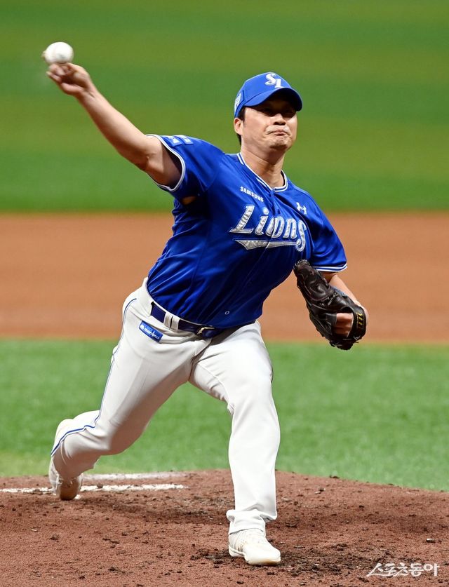 박진만 삼성 감독은 7일 대전 한화전에 앞서 오승환의 콜업 조건으로 구위와 몸상태를 꼽았다. 스포츠동아 DB