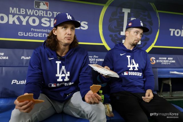 타일러 글래스노우-블레이크 스넬. 사진=게티이미지코리아