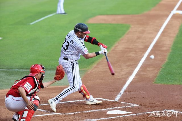 LG 오스틴 딘. 사진제공｜LG 트윈스