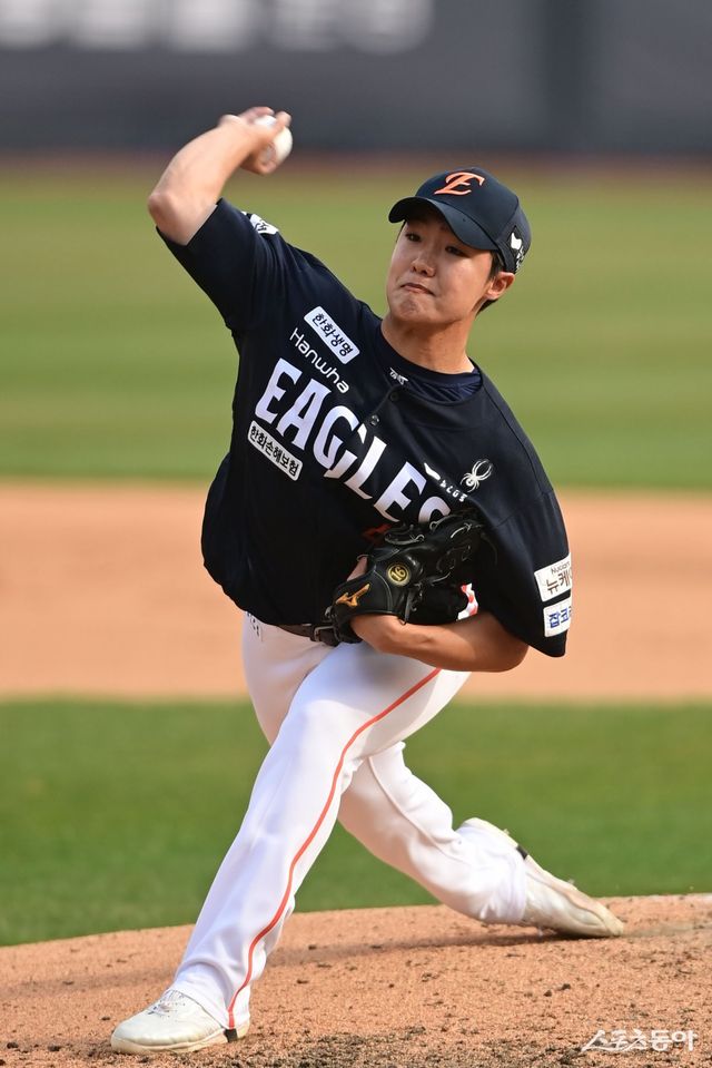 한화 정우주. 스포츠동아DB