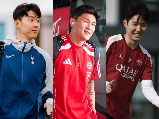 ‘이적 루머’만 보면 손흥민, 김민재, 이강인(왼쪽부터) 등 유럽 빅리그의 태극전사들은 모두 사우디아라비아로 향하는 분위기다. 돈이 전부가 아니라 실현 가능성은 가늠할 수 없으나 축구에 대한 투자를 꾸준히 이어온 기조를 생각하면 ‘단순 관심’ 이상으로 해석할 수 있을 것 같다. 사진출처｜토트넘·바이에른 뮌헨·PSG 페이스북