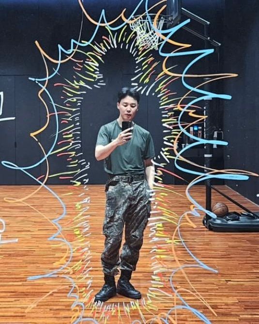 지민 소셜 캡처