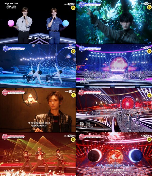 Mnet ‘보이즈 2 플래닛’이 160명의 소년들이 참여한 시그널송 ‘올라’ 글로벌 쇼케이스를 개최해 전 세계 133개 국가 24만 명이 시청하며 K-POP 월드 스케일 데뷔 프로젝트의 시작을 알렸다. 사진제공|Mnet ‘보이즈 2 플래닛’