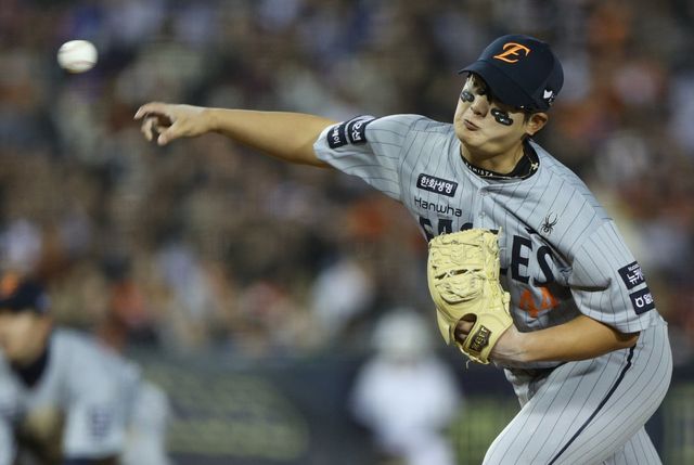 한화 김서현. 뉴시스