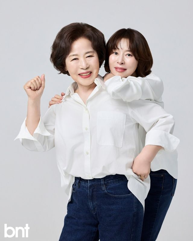 예지원 모녀. 사진제공ㅣbnt