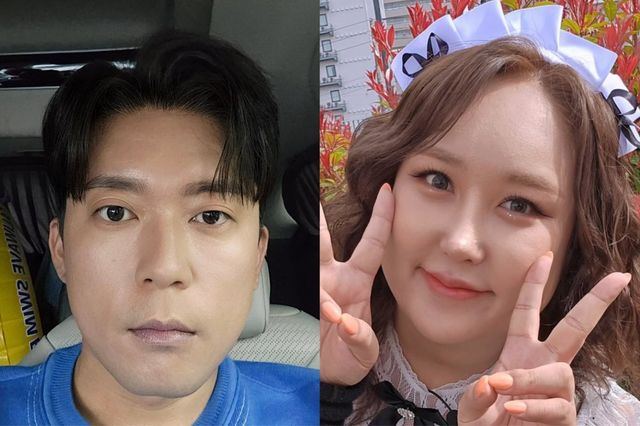 김대호·풍자 소셜 캡처