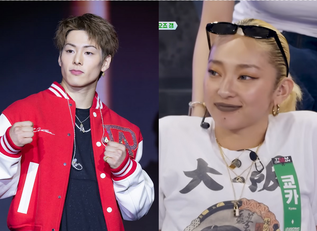 격투기 선수 미우라 코타와 스트리트 댄서 쿄카(왼쪽부터)가 각각 일본 종합격투기 단체 라이진이 주최한 첫 한국전과 엠넷 댄스 서바이벌 프로그램 ‘월드 오브 스트릿 우먼 파이터’에서 강렬한 존재감을 보여주며 국내 여성 팬들의 마음을 단숨에 사로잡았다. 사진제공｜미우라 코타 SNS·엠넷 ‘월드 오브 스트릿 우먼 파이터’ 캡처