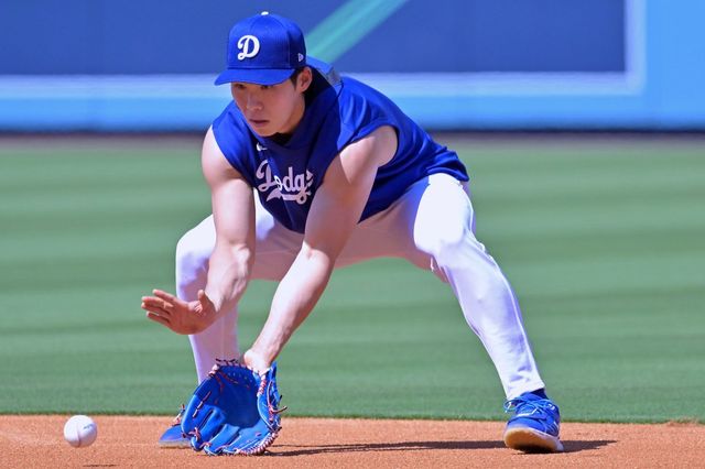 다저스 김혜성은 20일(한국시간) 샌디에이고에서 9번타자 중견수로 선발출전해 4타수 1안타 1타점을 기록했다. 3경기 연속 안타와 타점을 기록하며 출전 기회를 잘 살렸다.｜AP뉴시스